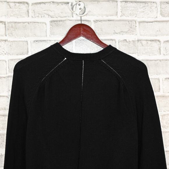 Rag & Bone NY Men's Japan Crew Sweater in Black knit cotton size Medium - Picture 10 of 10